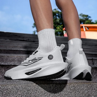 Men Running Shoes High-Quality Professional Training Lightweight Wear-Resistant Sports Flat Casual Sneakers for Man