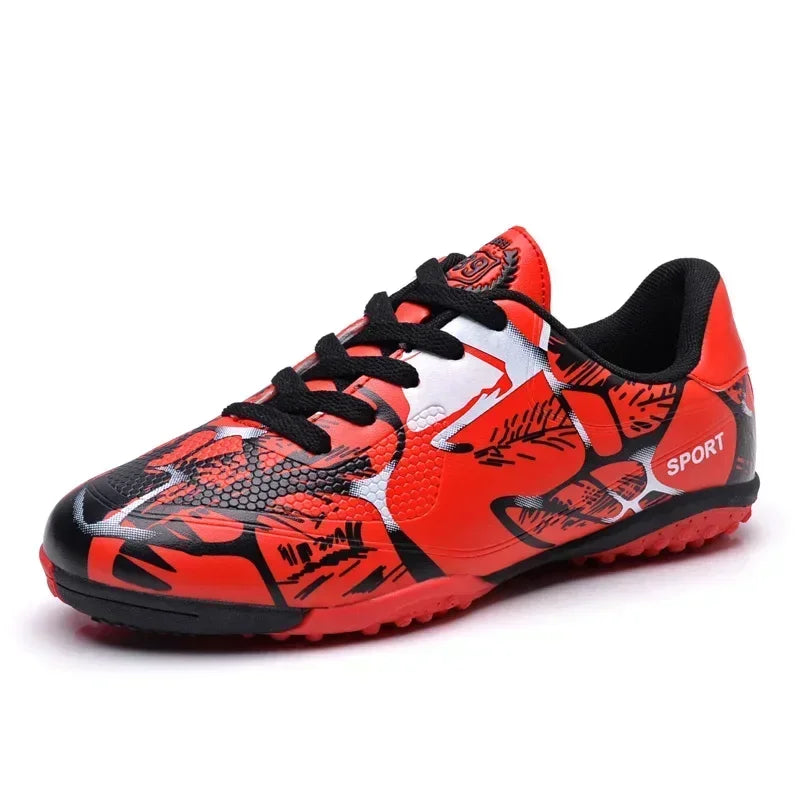 Chaussures de football professionnelles pour hommes et enfants, crampons pour garçons, chaussures de football antidérapantes pour gazon, chaussures d'entraînement ultralégères pour adultes, livraison directe