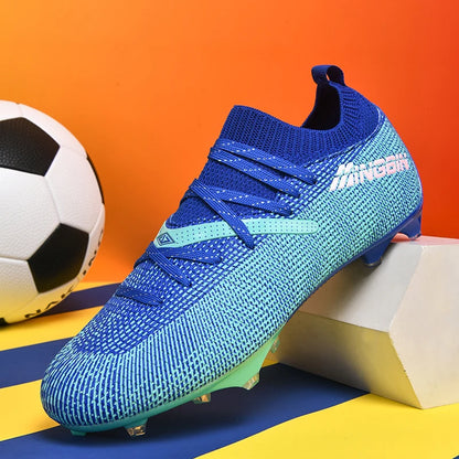 Turf voetbalschoenen Professionele voetbalschoenen voor heren Ademende mesh Jeugdvoetbalschoenen Antislip herensneakers Society Chuteira