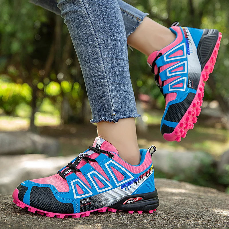 Chaussures de randonnée pour homme, chaussures de sport outdoor, chaussures de randonnée à lacets, chaussures de randonnée et de sport pour femme, chaussures de sport tactiques antidérapantes pour la chasse