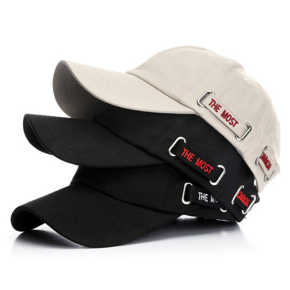 Modische Baseballkappen für Damen und Herren – einfarbige Snapback-Kappen – Baseballkappen für Schüler und Studenten
