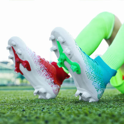31–45-es méretű férfi focicipők, női focicipők, gyermek focicipők, edzőcipők, tizenévesek számára készült, lélegző sportcipők
