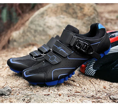 Unisex fietsschoenen met harde zool – 4-seizoenen racefietsschoenen met klikpedalen voor MTB en buitensporten