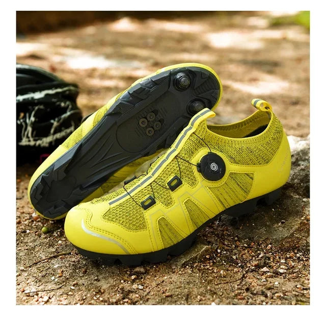Professional Men's Road Cycling Shoes Breathable Women's MTB Bike Shoes Racing Speed Sneakers Mountain Bicycle Footwear for Shimano