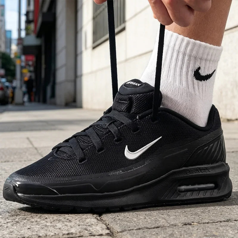 Nike herrskor för fritid, lätta, andningsbara, halkfria, slitstarka, bekväma sneakers för vardagsbruk, gatan och utomhuspromenader IM5072-001