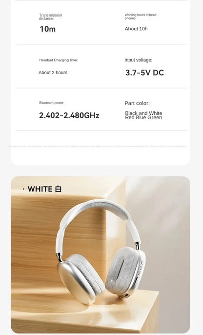 2025 Air Max P9 TWS Wireless Bluetooth 5.1 Earphones with Mic – Noise Cancelling Gaming Sports Earbuds for iPhone Android PC