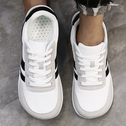 Tenis De Hombre Wide Toe Box Barefoot Shoes Minimalist Breathable Comfortable Outdoor Walking Shoe Sports Casual Blue Shoes 2025