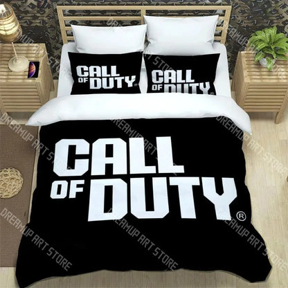 3D Print Call of Duty Game COD Bedding Set Twin Queen King Full Size Duvet Cover Pillowcase Bed boys girls Adult Home Textiles