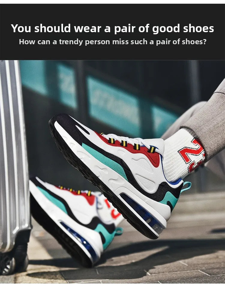Spring Hot Sale Of The Season Men's Casual Running Shoes Fashionable Breathable Lightweight Sporty Mesh Upper Durable Rubber ...
