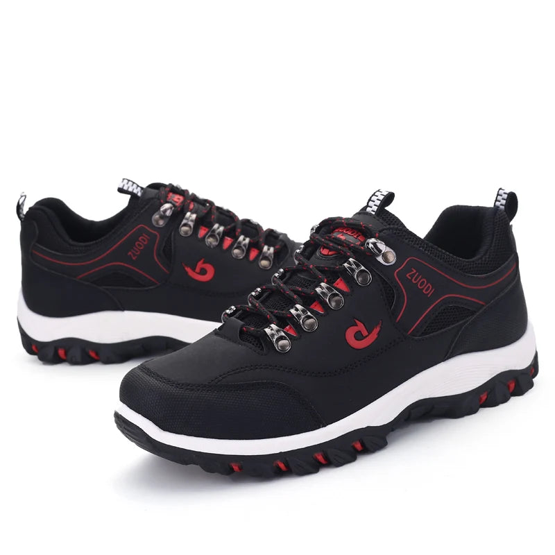 Zapatos de piel para hombre, calzado casual para hombre, zapatillas de primavera, otoño e invierno, calzado masculino tipo tenis, ligero para caminar