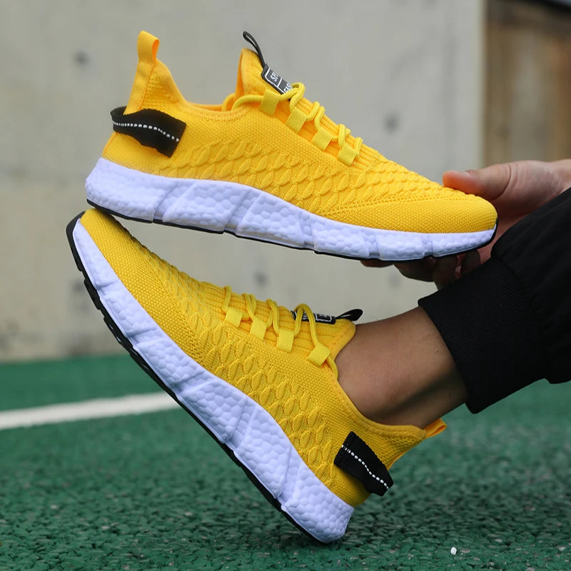 Trendy sportmode herensneakers, ademende, lichtgewicht hardloopschoenen, nieuwe casual wandelsneakers voor heren en dames, Tenis Feminino
