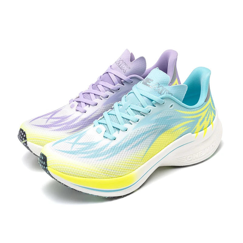ONEMIX 2026 New Arrival Training Running Shoes for Men Full Sole Nylon Plate Sport Shoes Breathable Summer Female Jogging Shoes