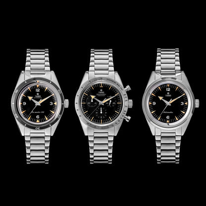 New THORN T026 Automatic Watch 38mm Sapphire 316L Stainless Steel PT5000/Swiss Ronda Movement Vintage Style Luminous Men's Watch
