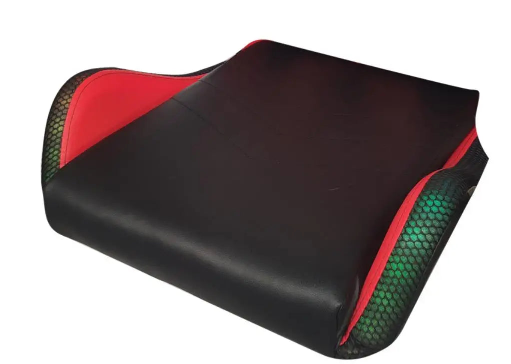 RGB Gaming Chair with LED Lights, Leather Racing Style Massage Gaming Chair, Adjustable Swivel Office Chair with Gas Lift and Ergonomic Design