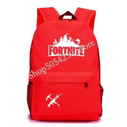 Fortnite Children's Backpack Large Capacity Bolsa Escolar High Quality Waterproof Men Women Victory Game Stationary Kid Rucksack