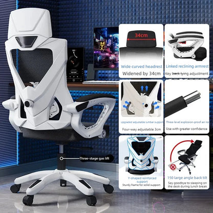 Recliner Office Chair Luxury Comfortable Armchai Ergonomic Office Chair Gaming Swivel Cadeiras De Escritorio Home Furniture