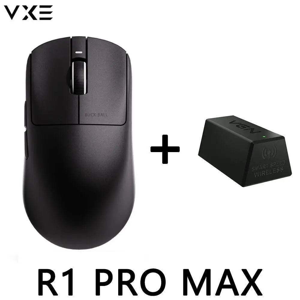 Vgn Vxe Dragonfly R1 Pro Max Gaming Mouse Bluetooth Rechargeable Gamer Paw3395 Lightweight Ergonomic Wireless Esport Mouse