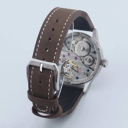 Relógio de Homem Corgeut Luxury com Vidro de Safira, Mostrador de 42 Mm, Movimento de Corda Manual St3600 ou St3601, Caixa em Aço 316L, Resistência à Água 30 M