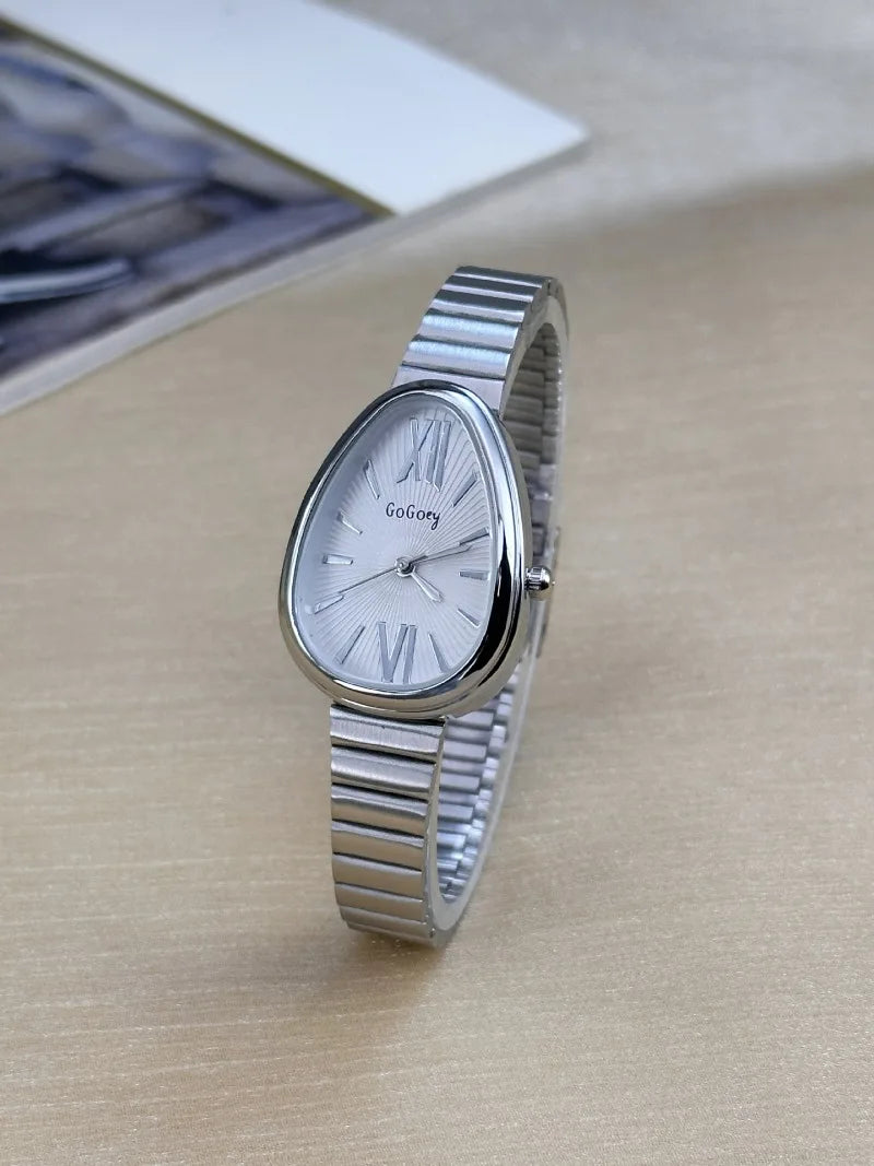 New Ladies Watches gift Snake Head Watch for Women Luxury Fashion Steel Strap Quartz Wristwatches Dropshipping Clock