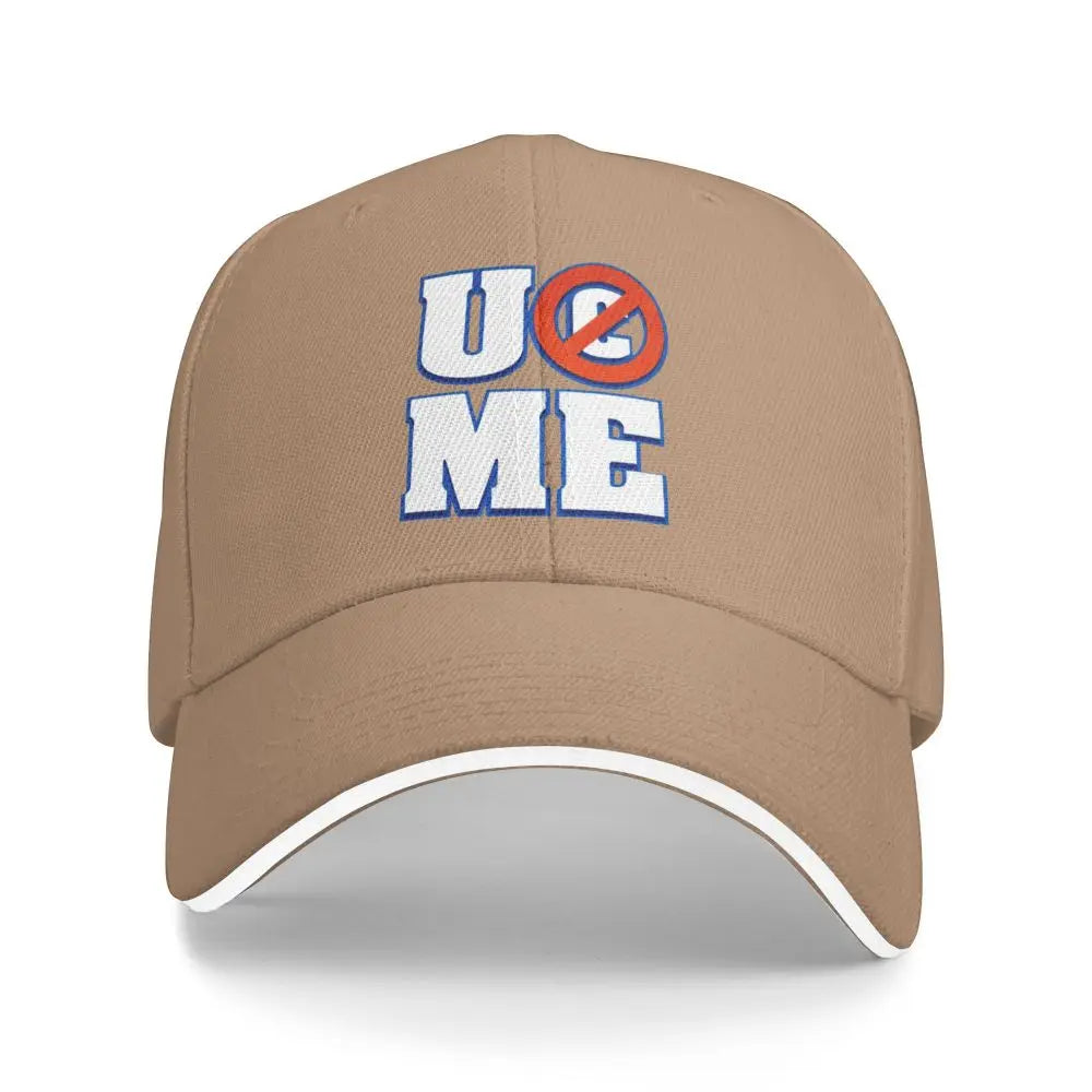Yellow Wrestling Cena John White Custom Baseball Caps For Mens Unisex Male Beach Sunscreen Hat Snapback Cap