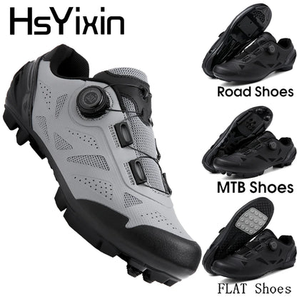 Riding shoes - Men's and Women's MTB cycling shoes - Professional road cycling shoes - Flat shoes - MTB road cycling sports shoe