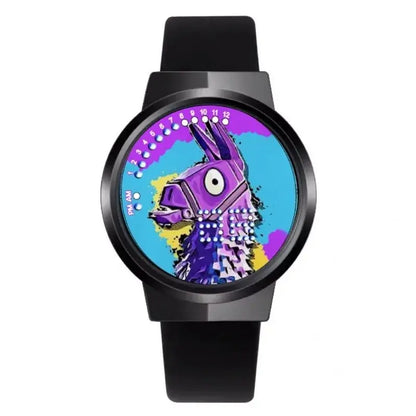 Fortnite Watch Cute Fashion Cartoon Personalized Kawaii Touch Night Light LED Student Electronic Watch Gift for Friends