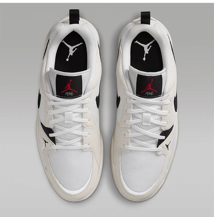 Nike Oficial Genuíno JORDAN Ténis Casuais de Homem em Mesh Respirável e Resistente HJ6777-100