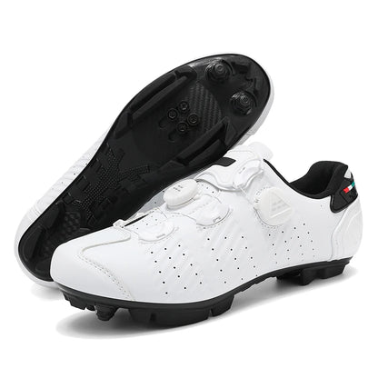 Highway bike cycling shoes, breathable and wear-resistant mountain bike cycling shoes, professional bike lock shoes Men or Women