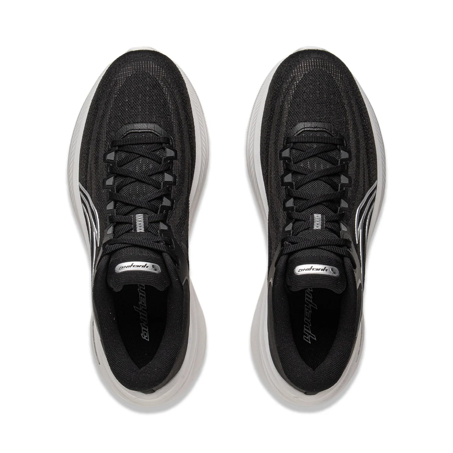Li-Ning men's YUEYING 5 optimized cushion running shoes with wide toe box, TEMPO BOUNSE reflective Li-Ning sneakers, models ARHV015 and ARHW003