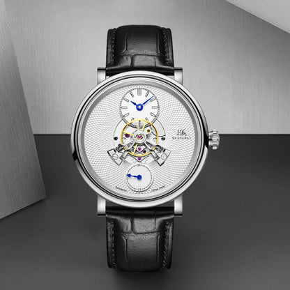 Shanghai Watch THE BUND Collection Men's Mechanical Watches Sky Dome Central Rotor Automatic Watch 43mm Case Sapphire Glass 820