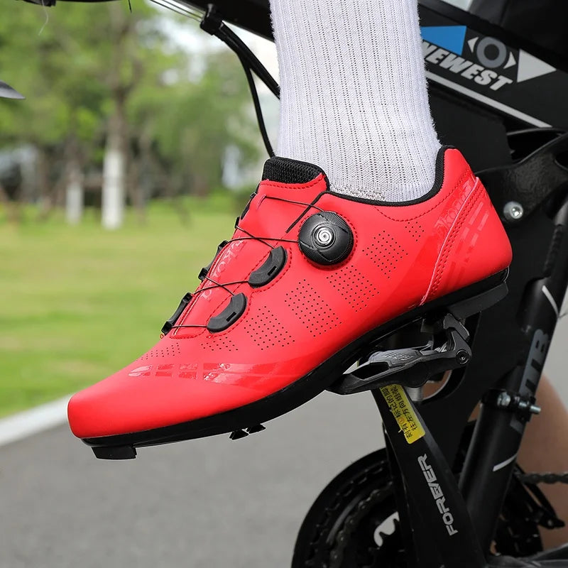 Men's Mountain Bike Shoes MTB, Breathable, Non-Slip, High Hardness, Suitable For Outdoor Road Racing, Mountain Off-Road Riding 37-46