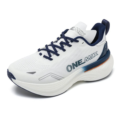 ONEMIX Bumper Max Jogging Running Shoes Unisex Lightweight Sneakers Road Wear-Resistant Fashion Sports Fitness Shoes