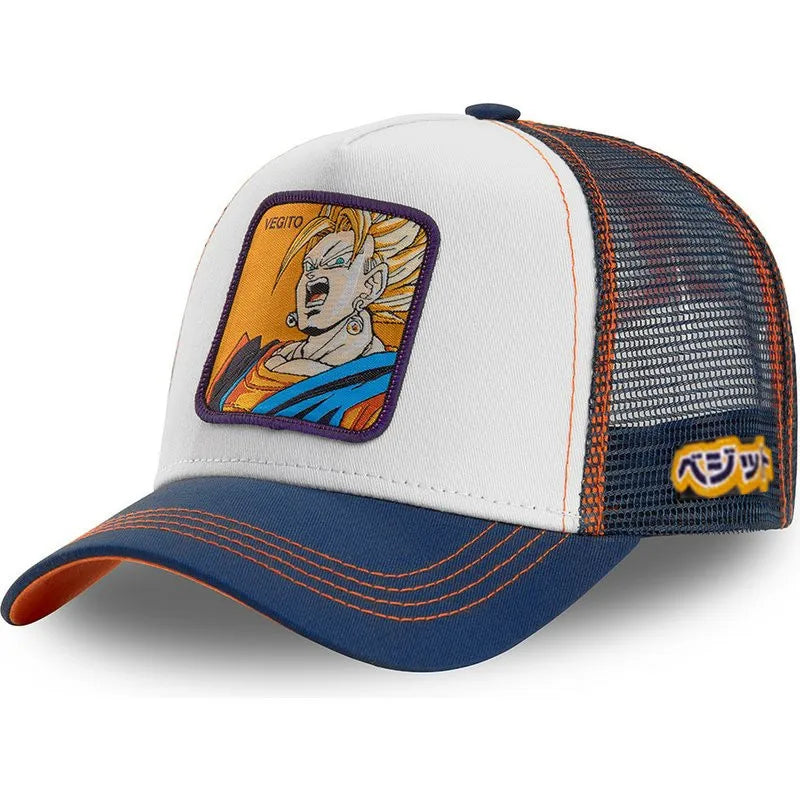 Dragon Ball Z Styles Anime Son Goku Cotton New Baseball Cap Men Women Hip Hop Dad Adjustable Mesh Hat Trucker Hat