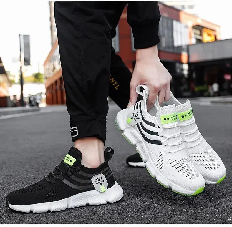 Zapatillas deportivas para hombre de primavera y otoño, transpirables, informales, para running, ligeras para caminar, calzado de pareja, zapatos Spirit para hombre y mujer