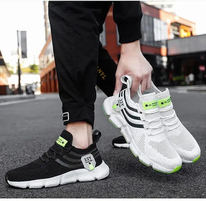 Zapatillas deportivas para hombre de primavera y otoño, transpirables, informales, para running, ligeras para caminar, calzado de pareja, zapatos Spirit para hombre y mujer