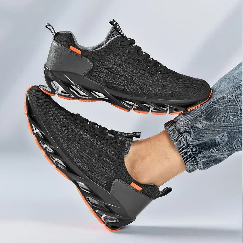 Chaussures de course pour homme à la mode, baskets de marche confortables pour homme, chaussures décontractées respirantes, chaussures de sport antidérapantes, baskets pour homme