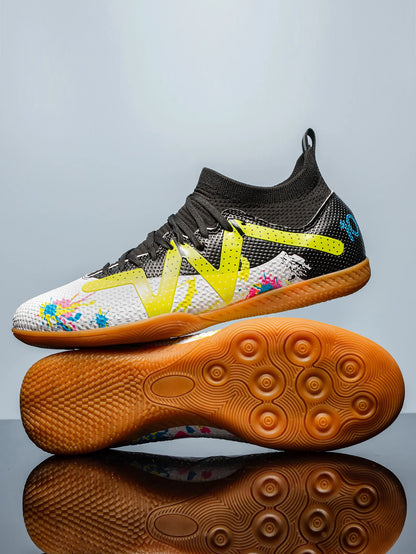 Chaussures de football pour homme, crampons Society, chaussures de football professionnelles, chaussures de football d'intérieur pour terrain rapide, baskets pour garçon, entraînement original