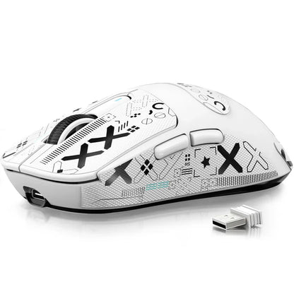 ATTACK SHARK X3 Wireless Gaming Mouse PixArt PAW3395 49g SUPERLIGHT, BT/2.4G Wireless/Wired, 6 Adjustable DPI up to 26000