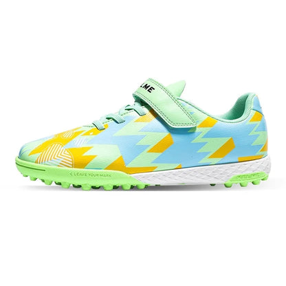 Chaussures de football pour enfants Kelme Tf Nail pour élèves du primaire – Chaussures de football à cinq sur gazon artificiel