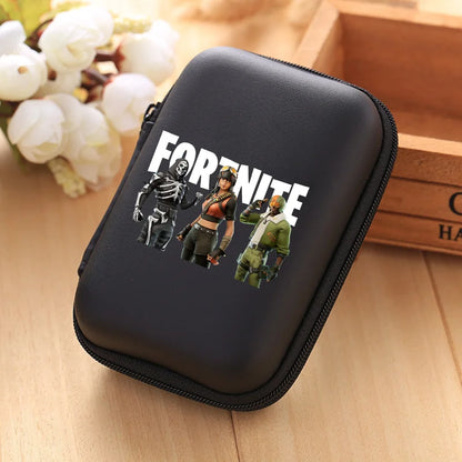 Nova Bolsa de Arrumação Fortnite Multifuncional para Cabos de Dados, Carregadores e Auriculares, Bolsa Protetora de Viagem, Presente de Aniversário para Crianças
