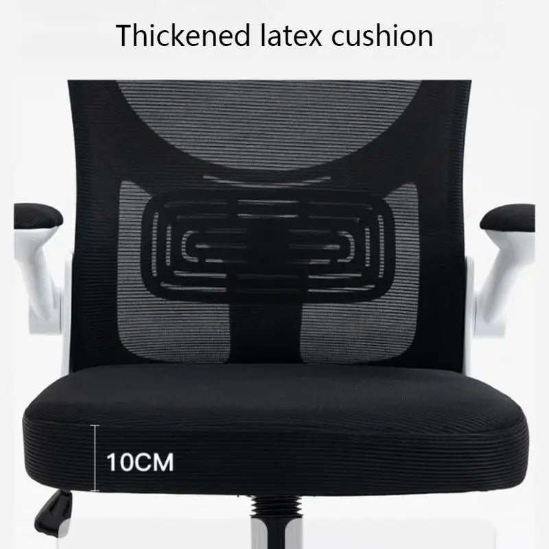 Neuer drehbarer Mesh-Computerstuhl – komfortabler ergonomischer Stuhl für Zuhause, langes Sitzen, höhenverstellbar, für Wohnheim, Büro, Arbeitszimmer und E-Sport