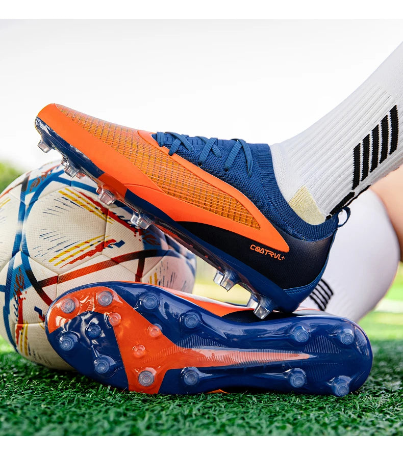 Men New TF Football Boots Sneakers Professional Society Casual Male Soccer Shoes Futsal High Quality Football Shoes Training