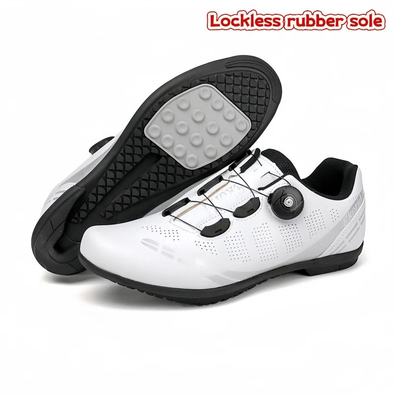 Men's Mountain Bike Shoes MTB, Breathable, Non-Slip, High Hardness, Suitable For Outdoor Road Racing, Mountain Off-Road Riding 37-46