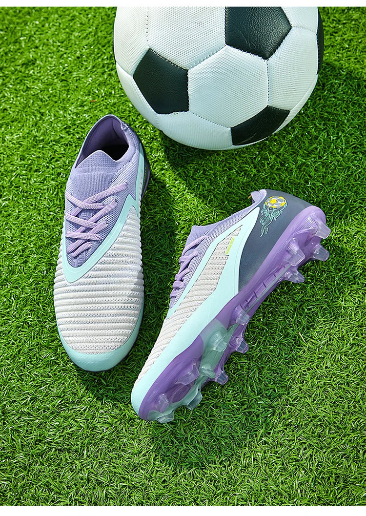 Zapatillas de fútbol profesionales para hombre, nuevas, de alta calidad, rápidas, con tacos para césped artificial, botas profesionales para campo de fútbol, zapatilla baja
