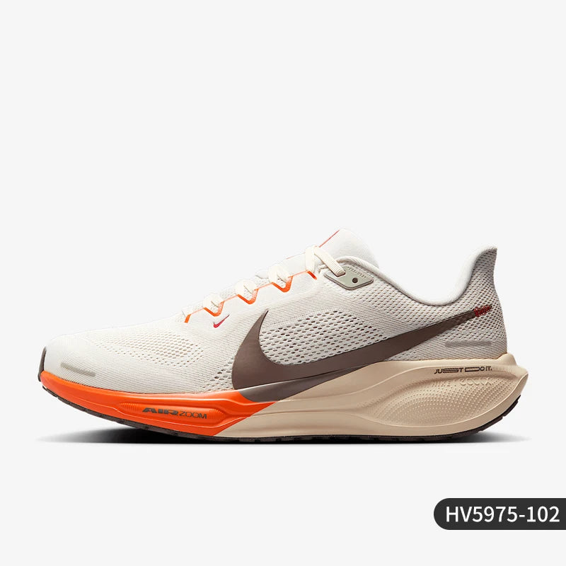 Nike äkta Pegasus 41, dämpade och andningsbara löparskor för män, HV5975-102