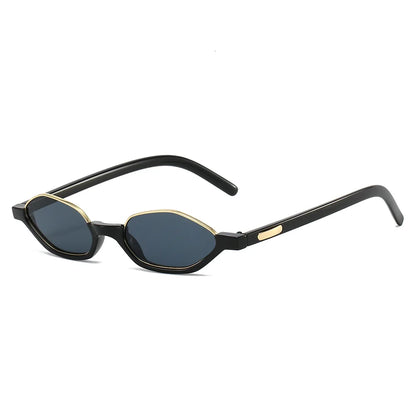 Dámské malé sluneční brýle Half Frame Designer ve stylu „cat eye“ s ochranou UV400 – značka
