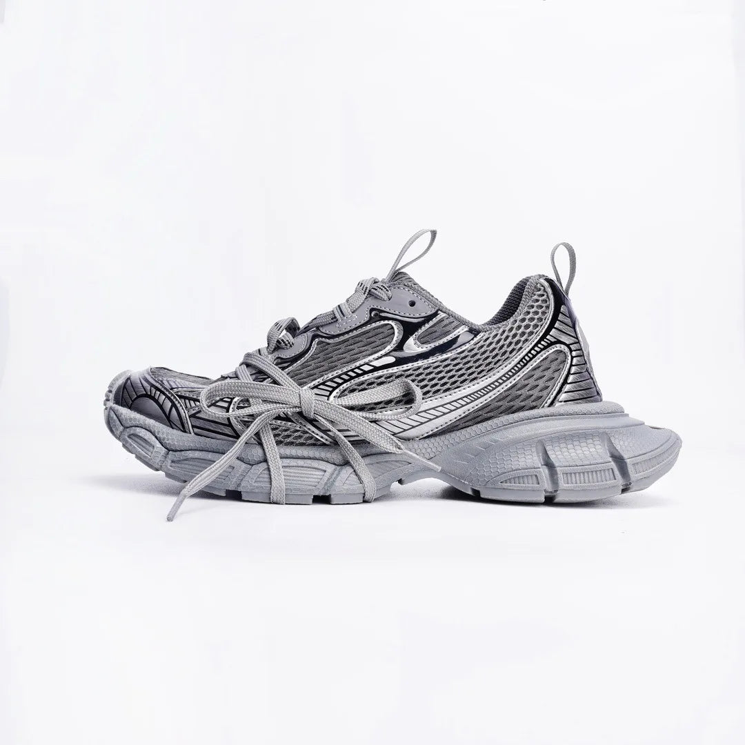 Schoenen met dikke zool voor heren en dames, maat 36-45, Paris 3XL, ‘dad shoes’, lengteverhogend, ademend, stevige schoenen, casual sportschoenen