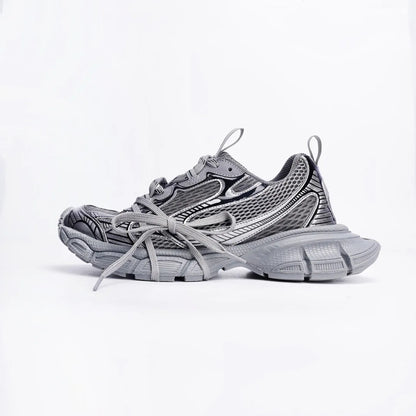 Schoenen met dikke zool voor heren en dames, maat 36-45, Paris 3XL, ‘dad shoes’, lengteverhogend, ademend, stevige schoenen, casual sportschoenen