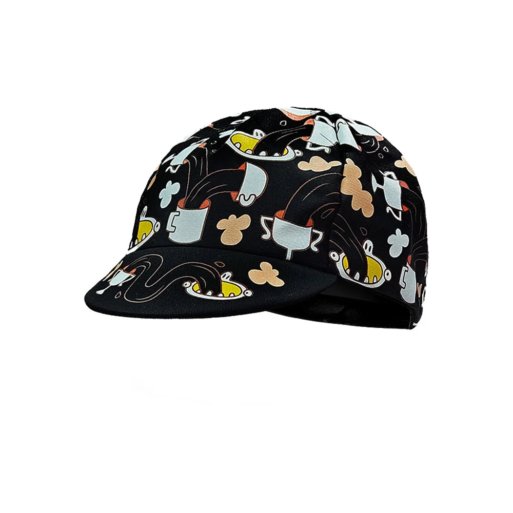 styl Cyklistické čepice Letní prodyšné sportovní cyklistické čepice Rychleschnoucí polyester Černé Modré čepice Klasické
