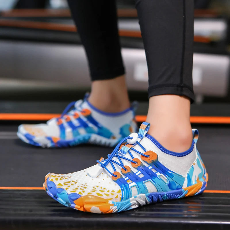 Aqua Shoes Barefoot Beach Shoes Adults Kids Gym Outdoor Training Footwear Unisex Quick-Drying Breathable Sneakers Size 28-46